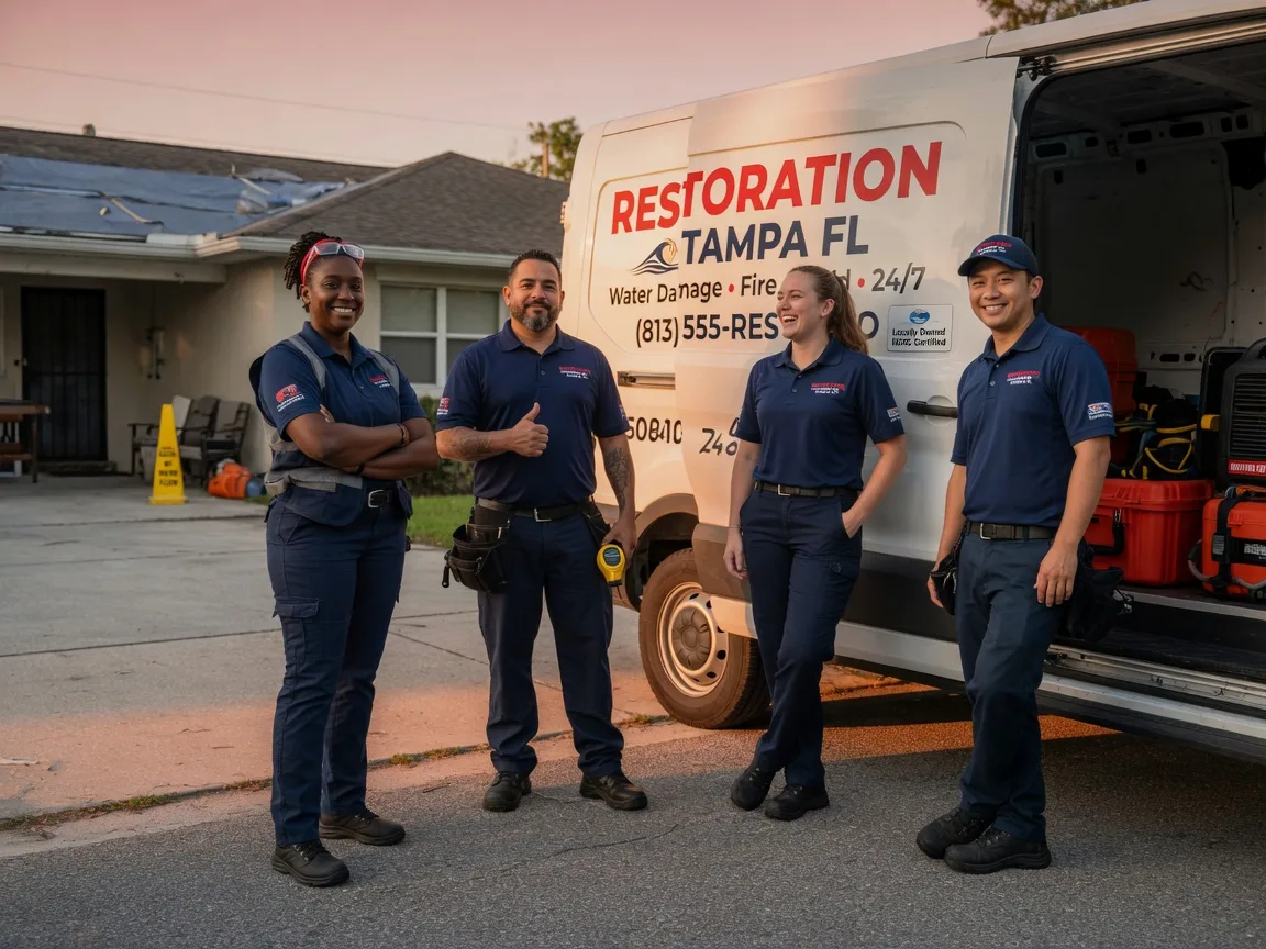Water Damage Restoration company in Stuart, OK
